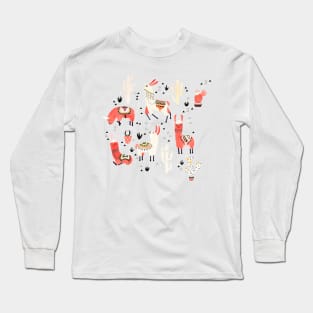 Llamas Long Sleeve T-Shirt